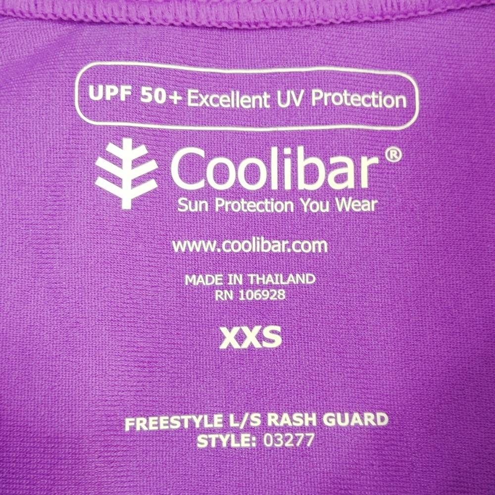Coolibar Freestyle Long Sleeve Rash Guard - Picture 3 of 10